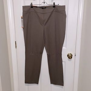 NWT Dalia XXL Brown Ponte Pants